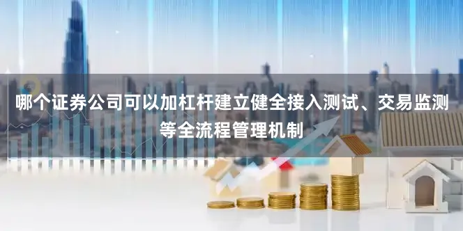 哪个证券公司可以加杠杆建立健全接入测试、交易监测等全流程管理机制